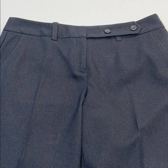 ANN TAYLOR Womens 10 Charcoal Gray Capri Pants - Picture 2 of 4